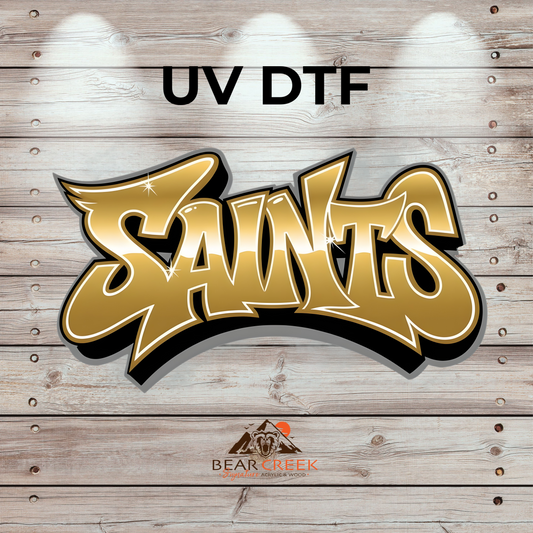Saints - 4.5-inch permanent sticker #BCS45