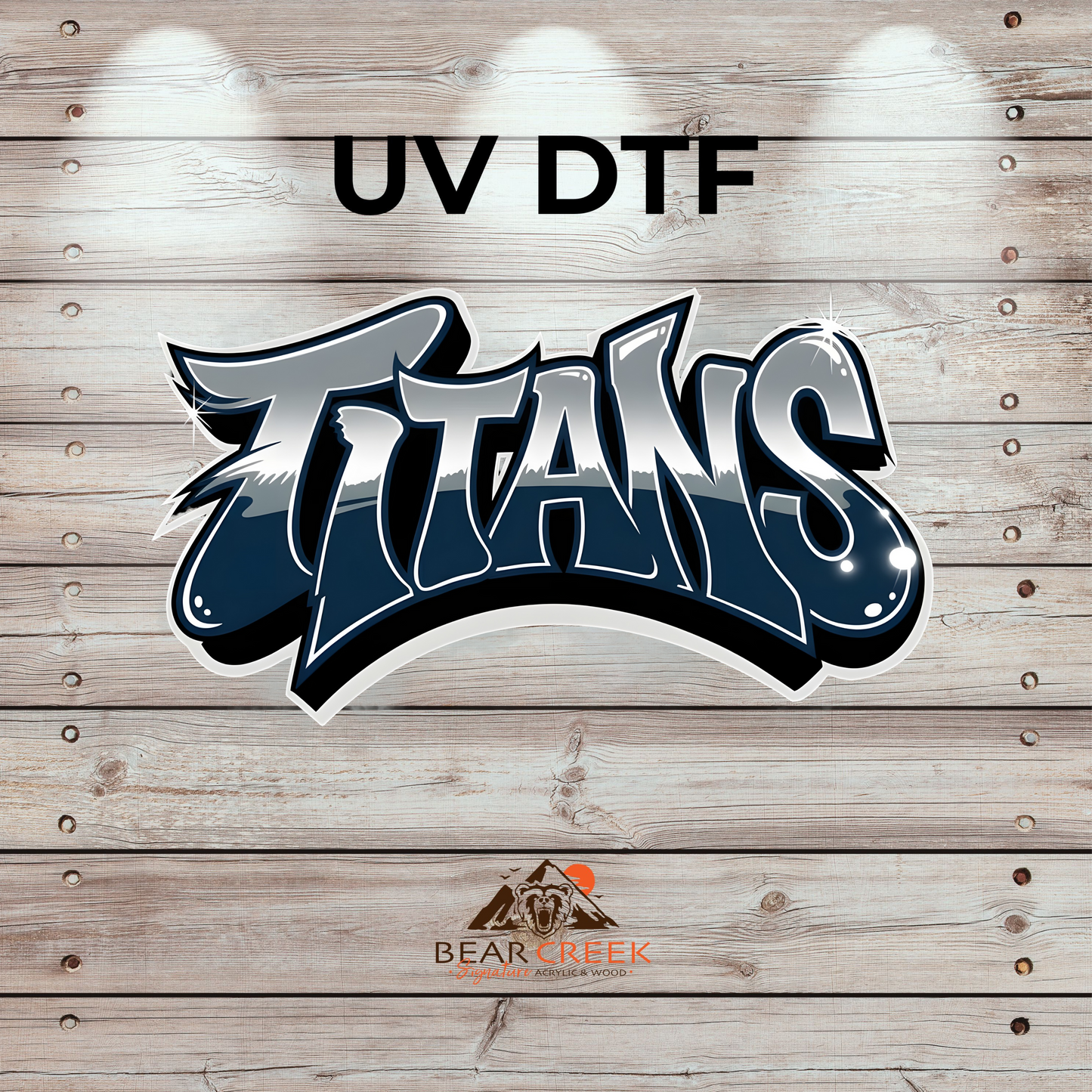 Titans - 4.5-inch permanent sticker #BCS36