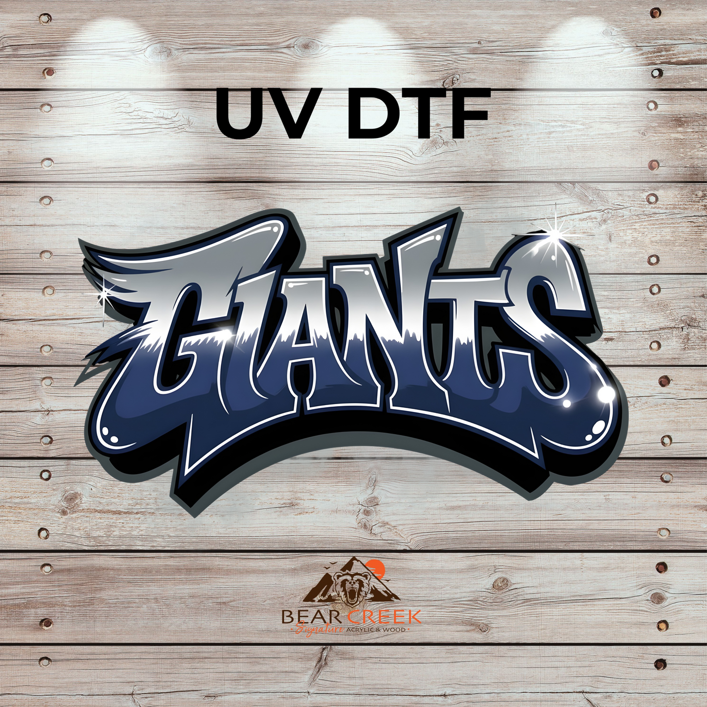 Giants - 4.5-inch permanent sticker #BCS54