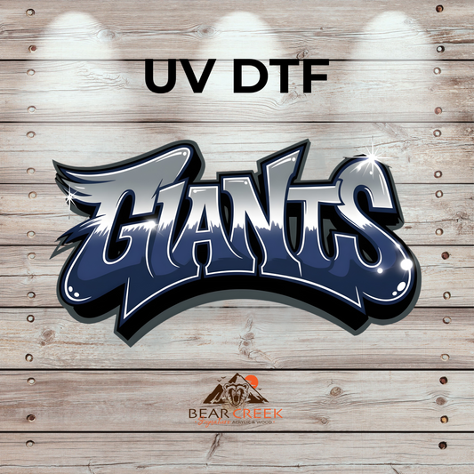 Giants - 4.5-inch permanent sticker #BCS54