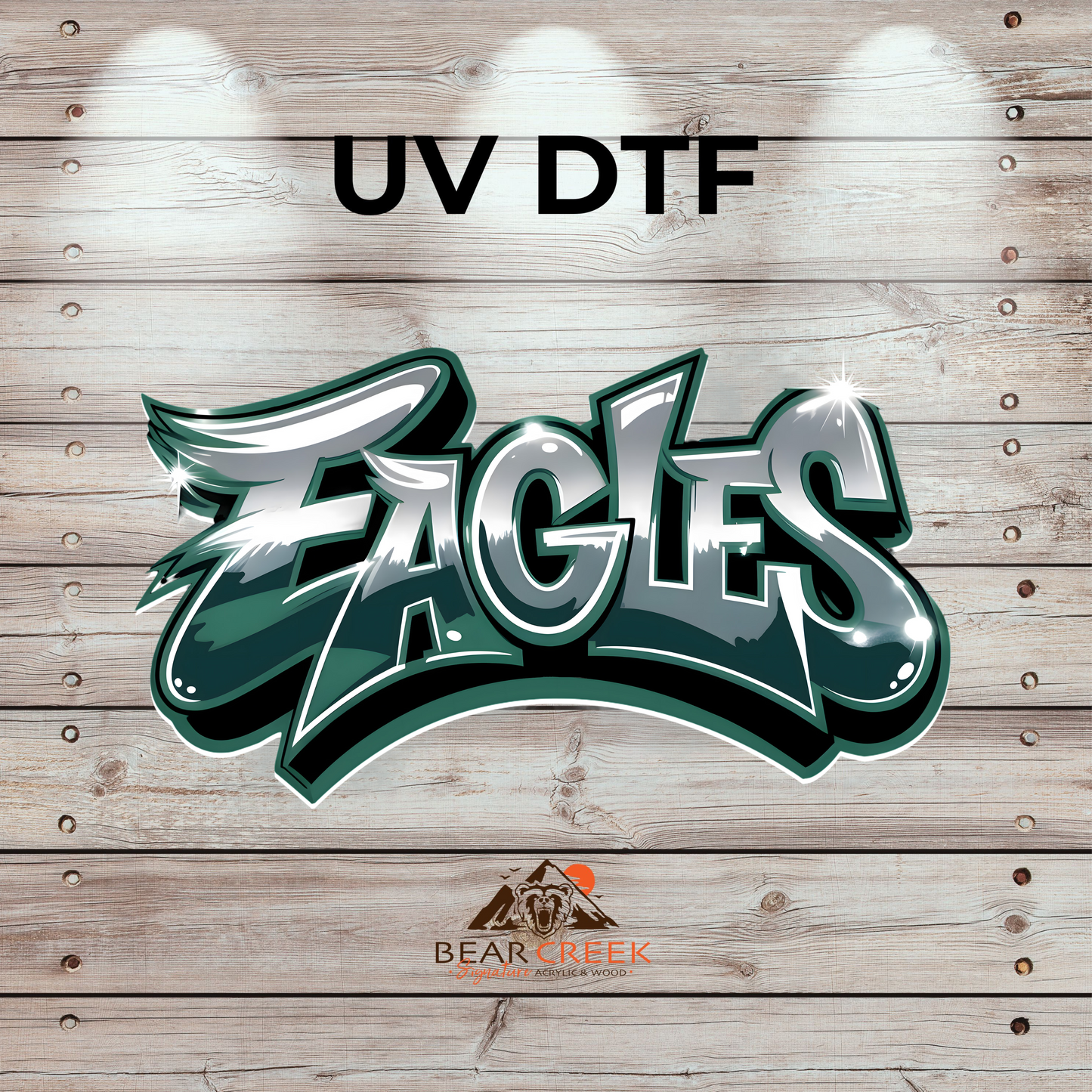 Eagles - 4.5-inch permanent sticker #BCS37