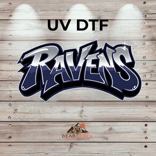 Ravens - 4.5-inch permanent sticker #BCS66