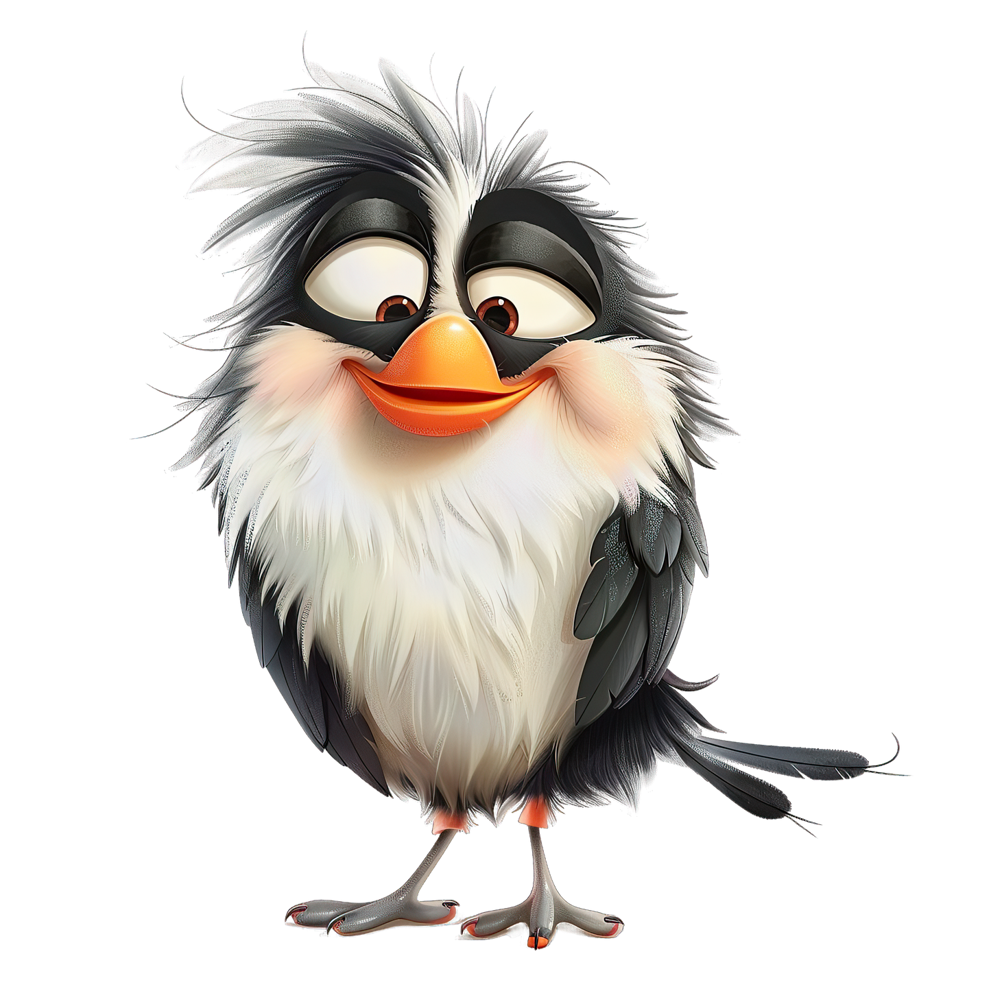 Funny Birds 4.5" - BCS#109 (NEW) (8)