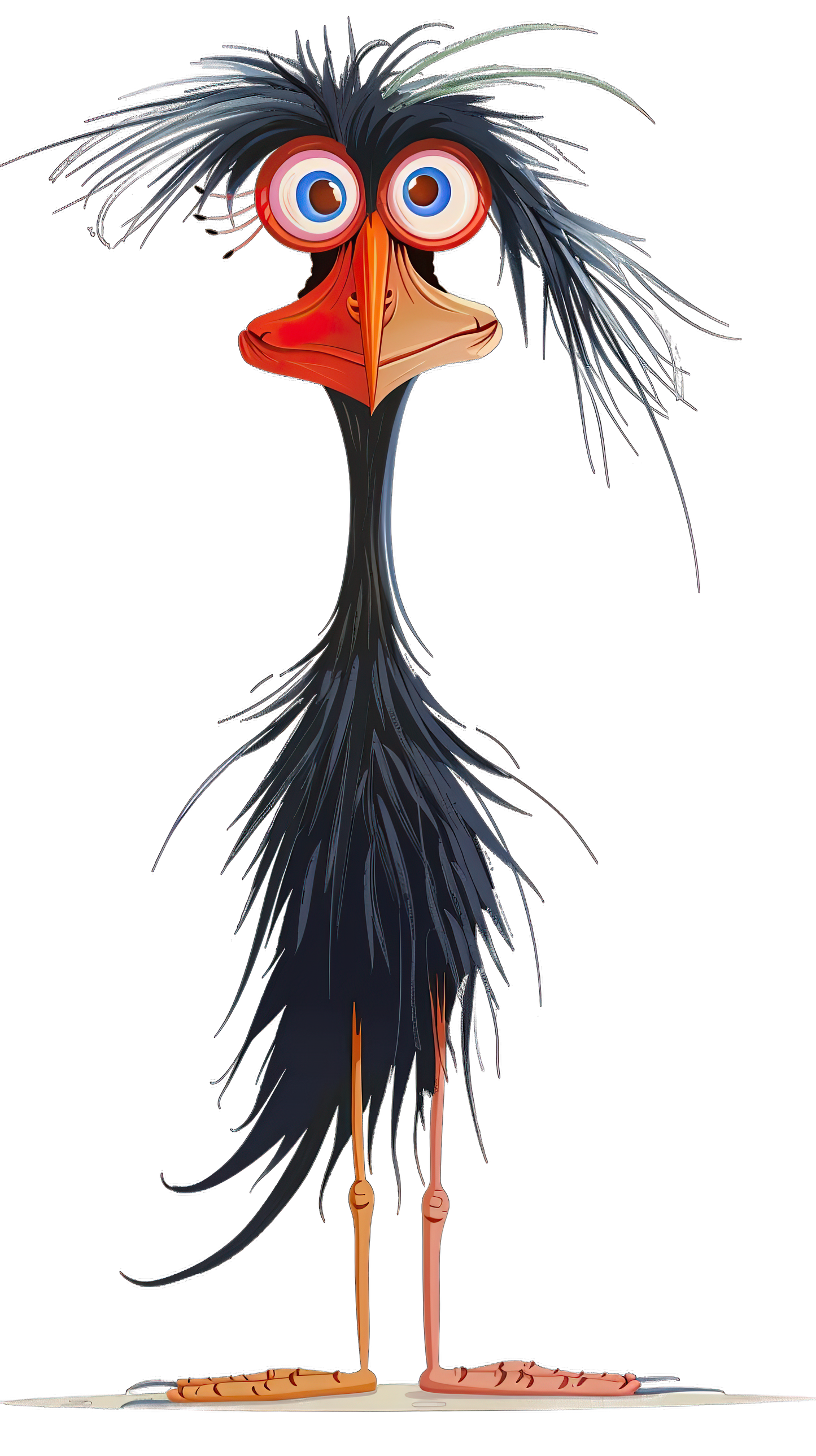 Funny Bird 4.5" - BCS#113 (NEW) (8)