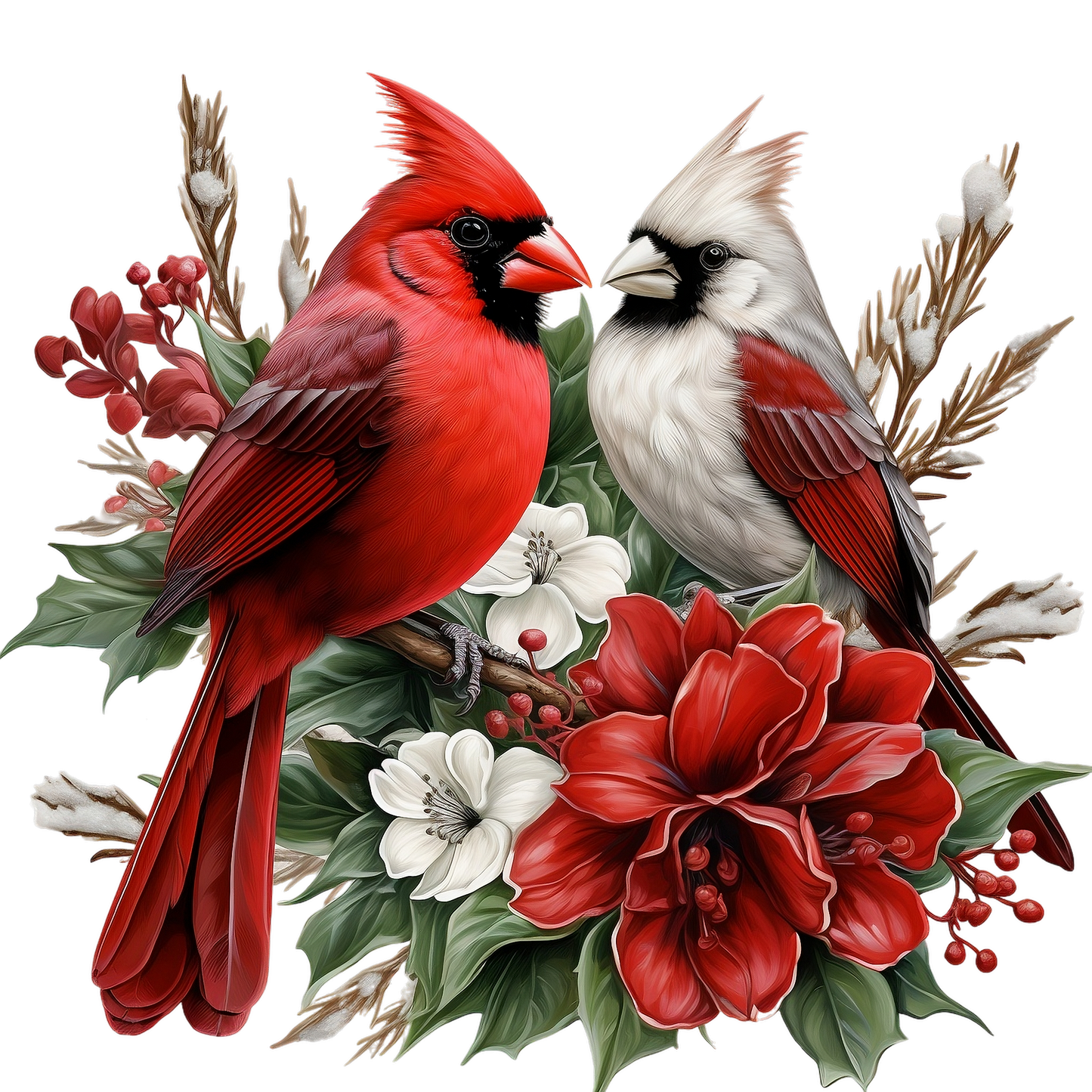 Cardinals 4.5" - BCS#129 (NEW) (8)