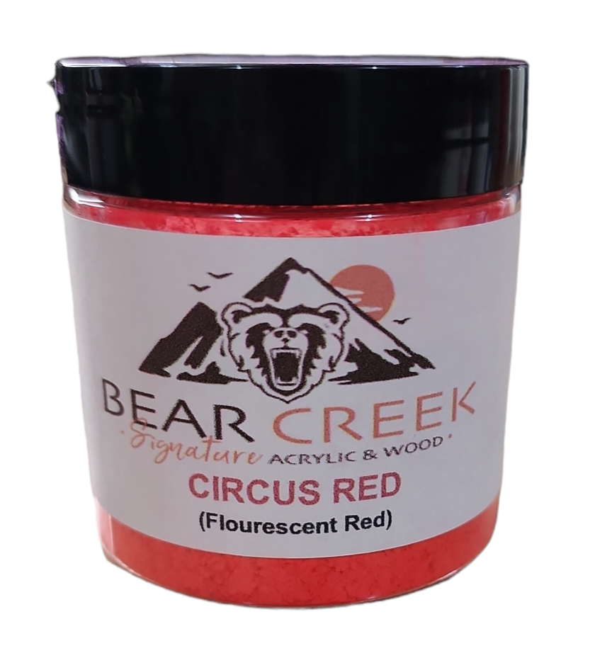 NEW Circus Red Fluorescent