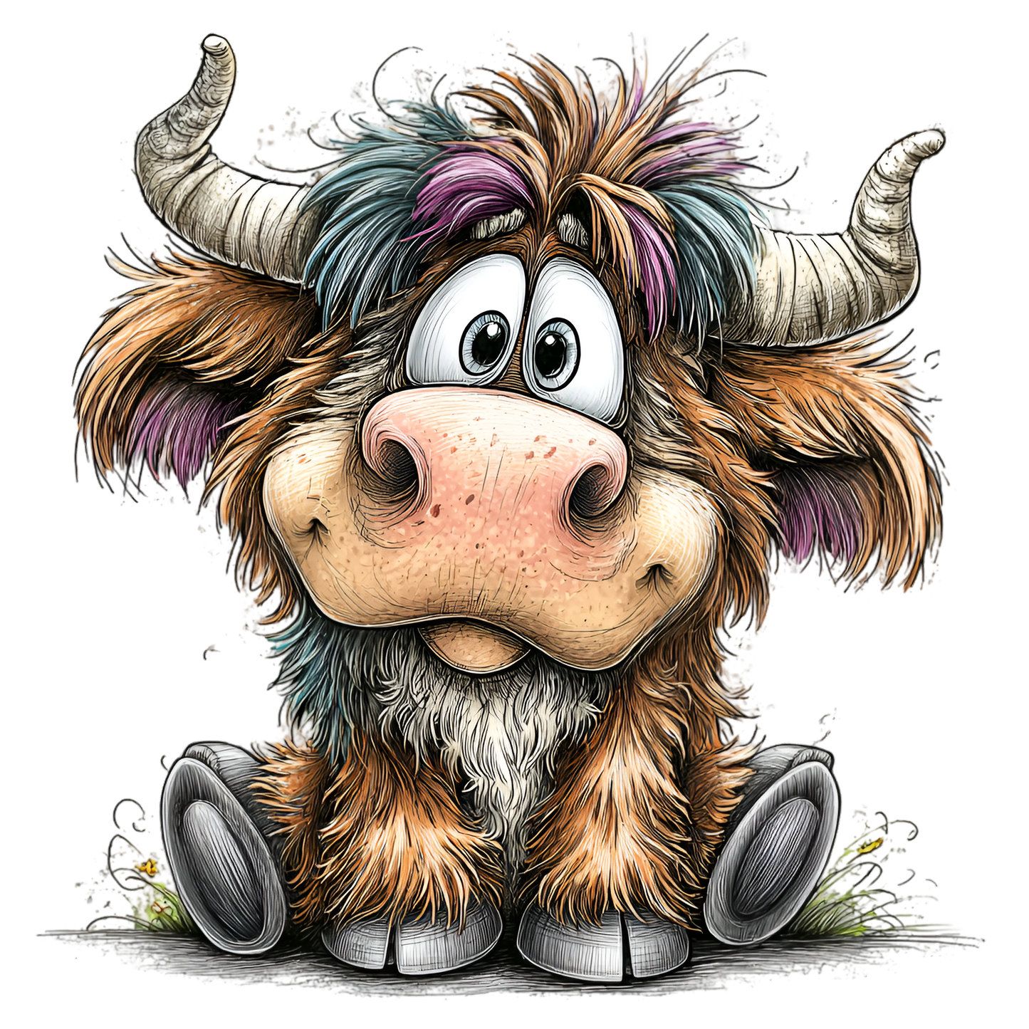 Funny Cow 1 - 4.5" - BCS#41 (NEW)