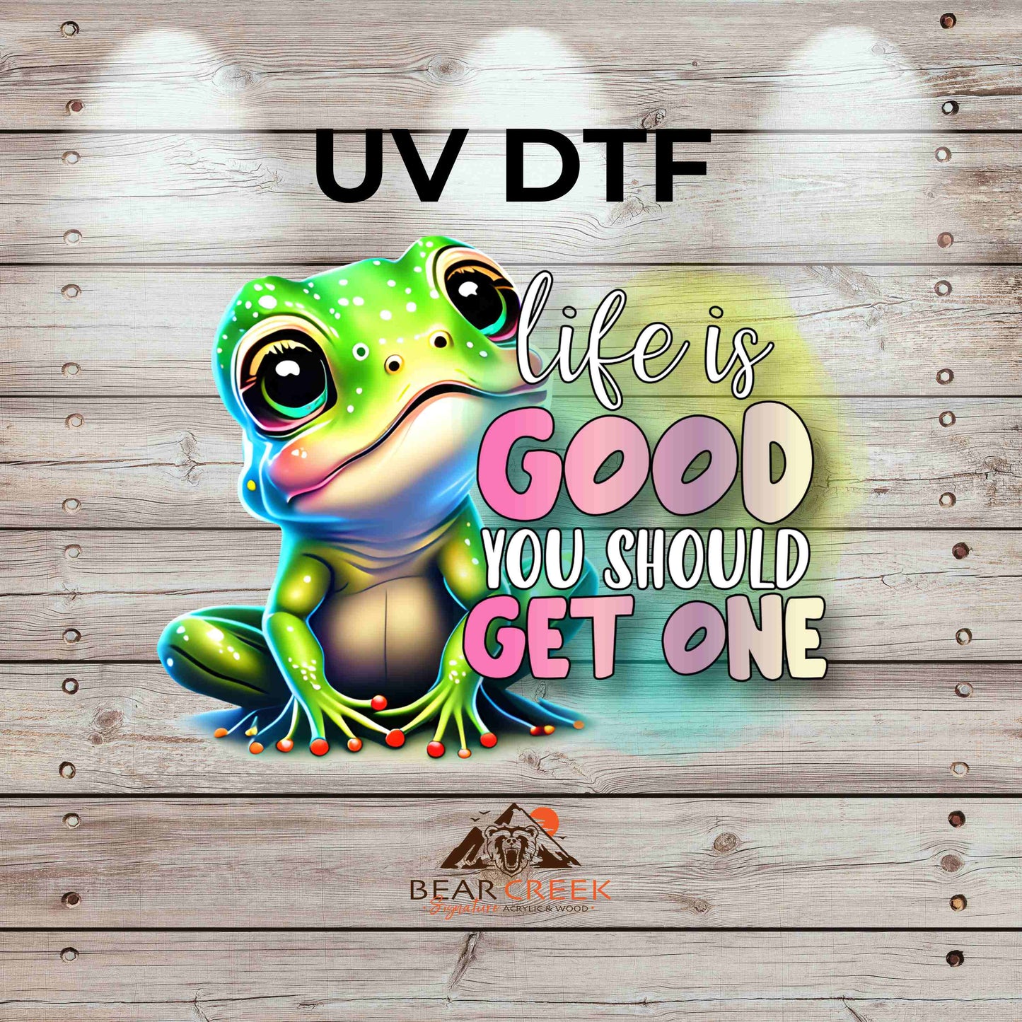 Life is Good, You Should Get One 4.5" - BCS#143 (NEW) (8)