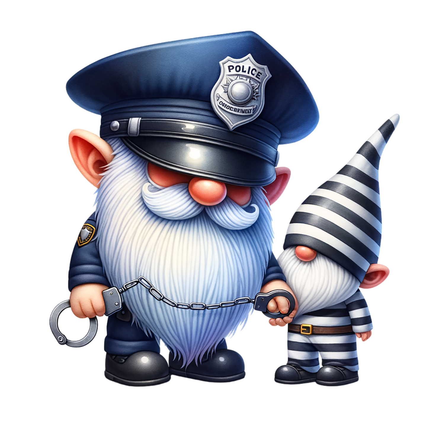Police Gnome 2 4.5" - BCS#86 (NEW)