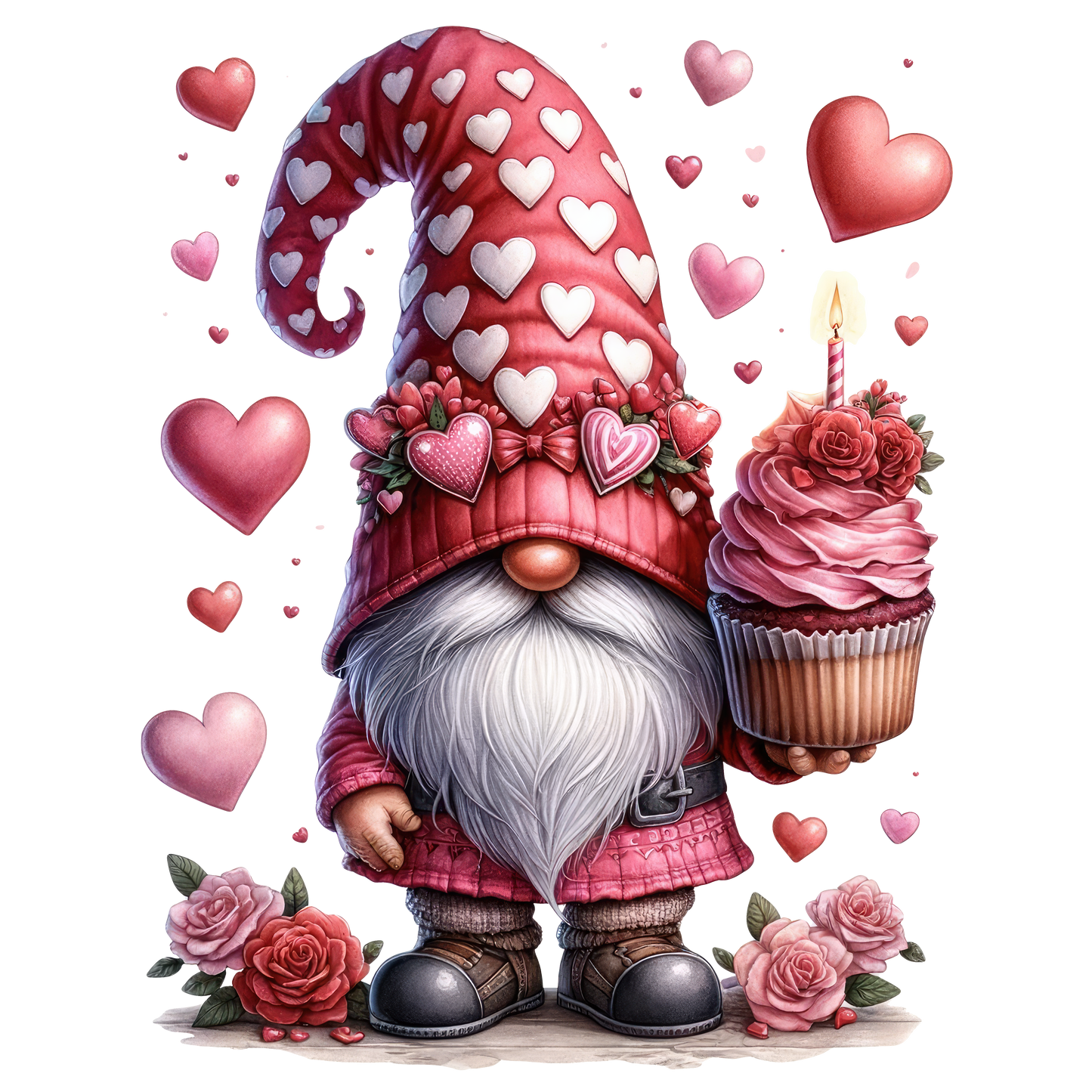 Valentine Gnome 1 - 4.5" - BCS#52 (NEW)