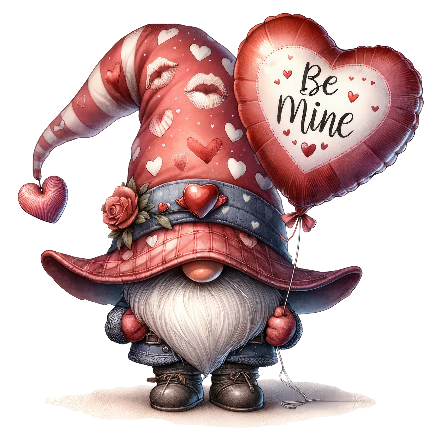 Valentine Gnome 3- 4.5" - BCS#70 (NEW)