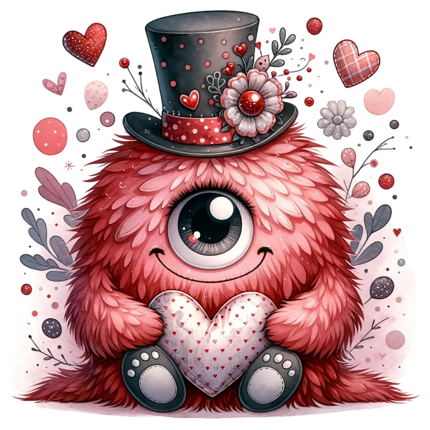 Valentine Monster 4 - 4.5" - BCS#56 (NEW)