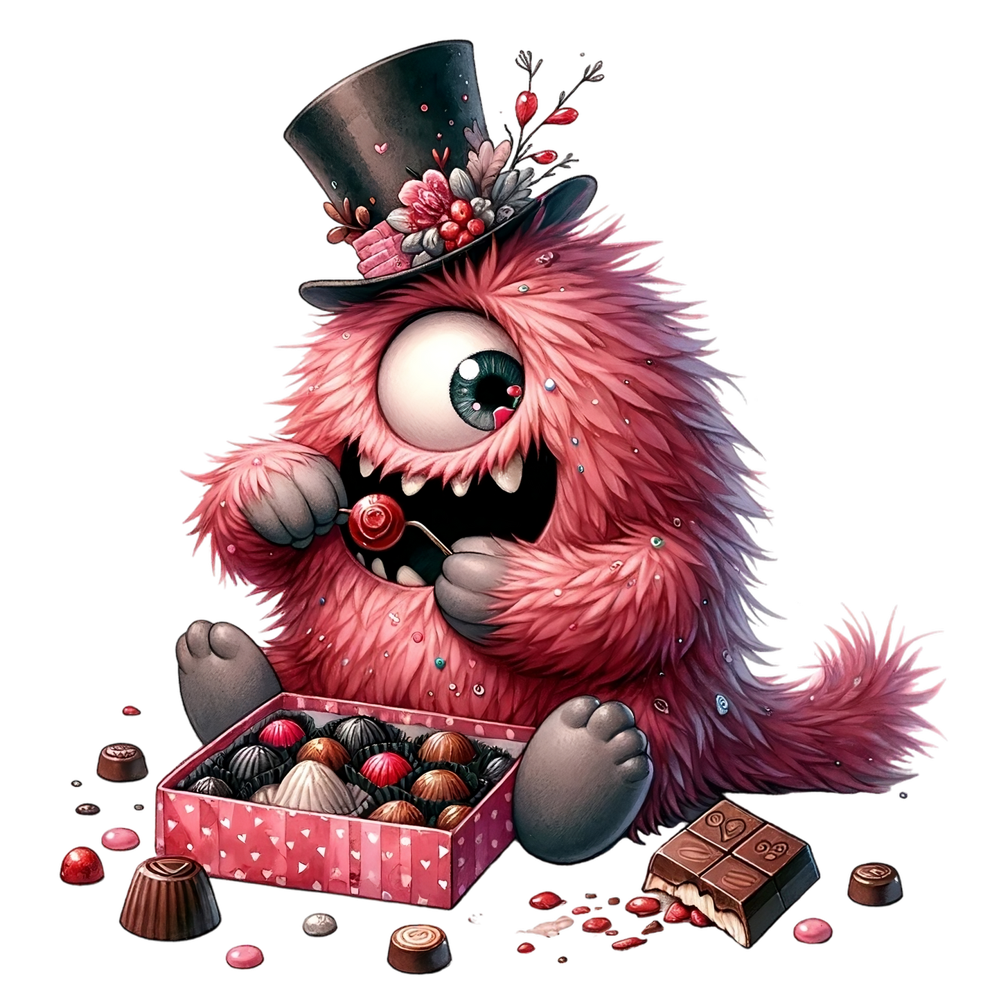 Valentine Monster 7 - 4.5" - BCS#63 (NEW)