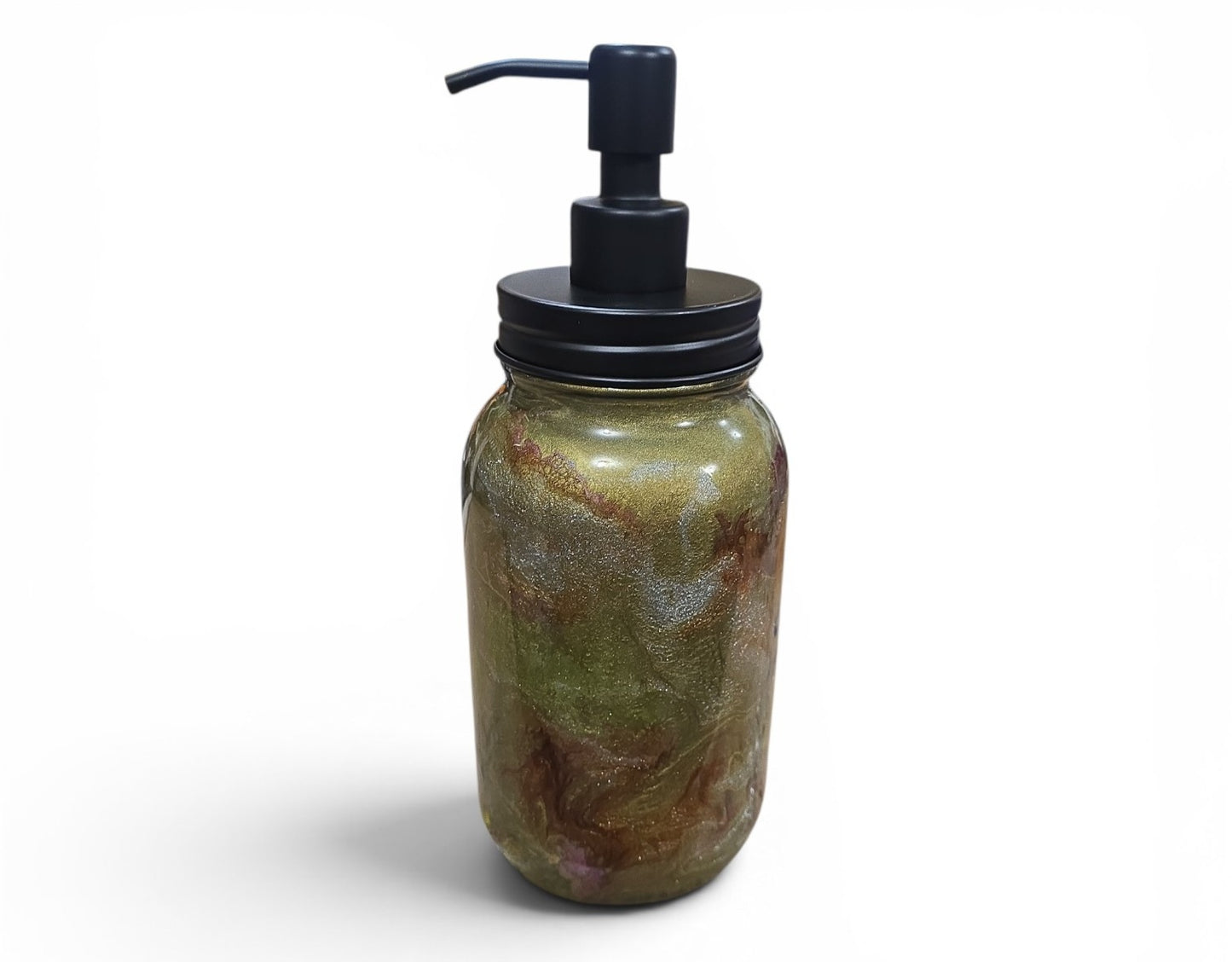 32 oz Glass Pump Bottle Dispenser