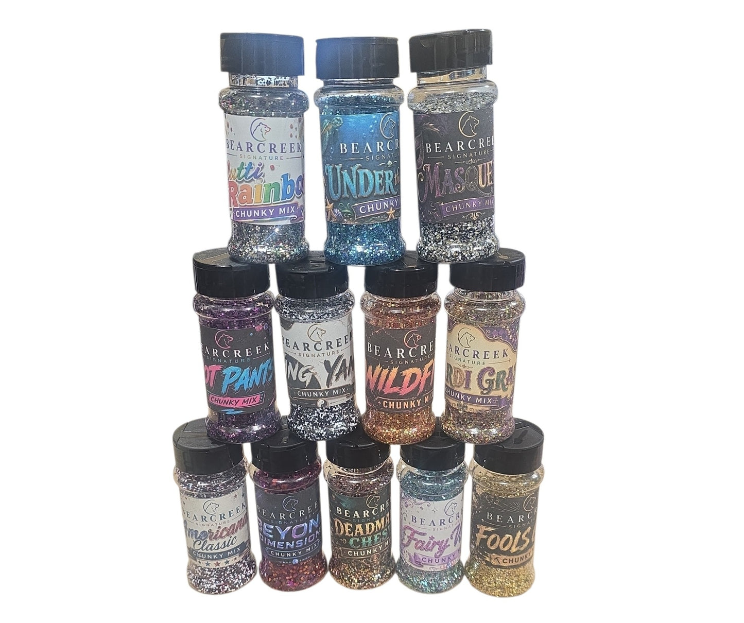 Bearcreek Signature Chunky Glitter Mix Set 1