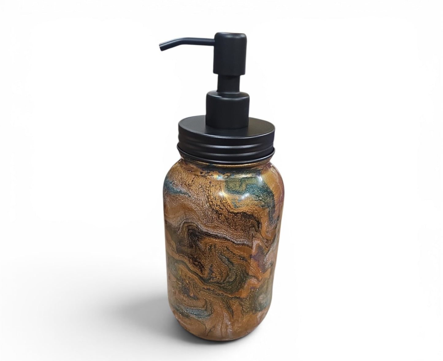 32 oz Glass Pump Bottle Dispenser