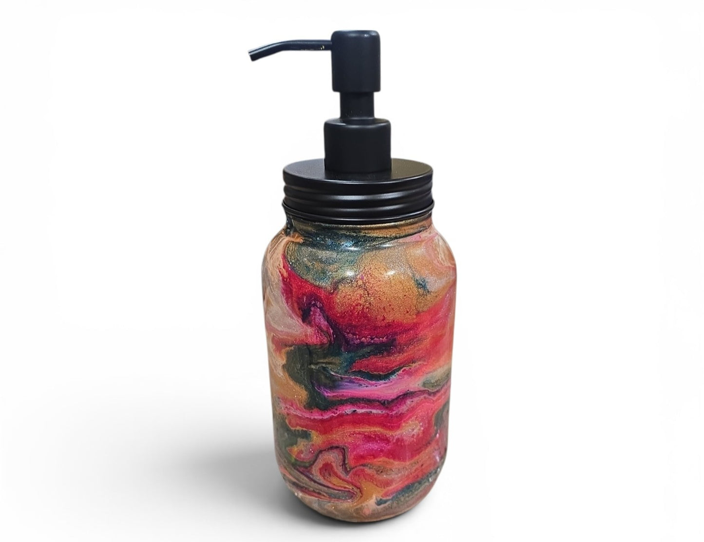 32 oz Glass Pump Bottle Dispenser