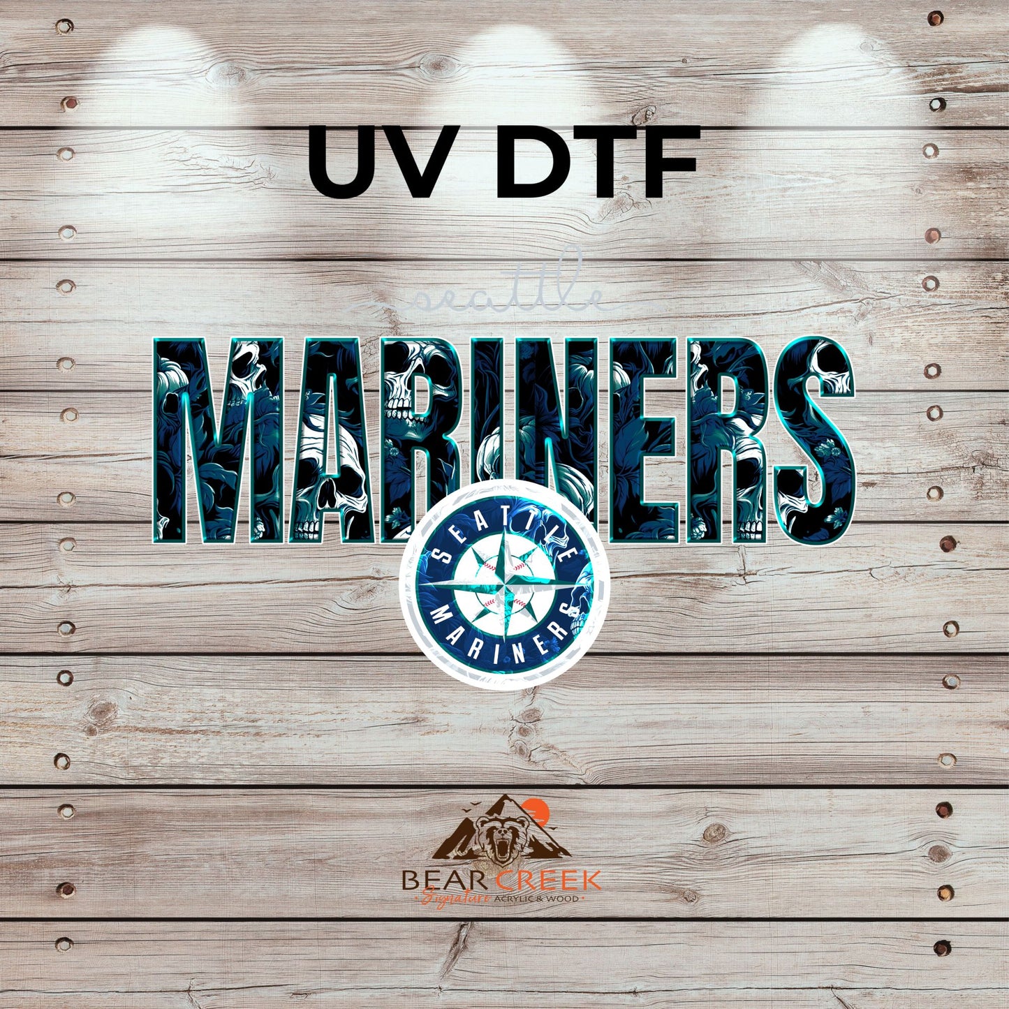 MLB Skulls Mariners 4" - #18 (6)