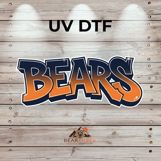 Bears - 4.5-inch permanent sticker #BCS53