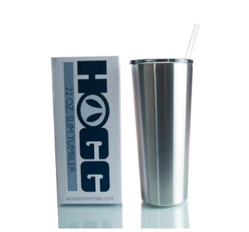 22 oz Slim Tumbler with Straw