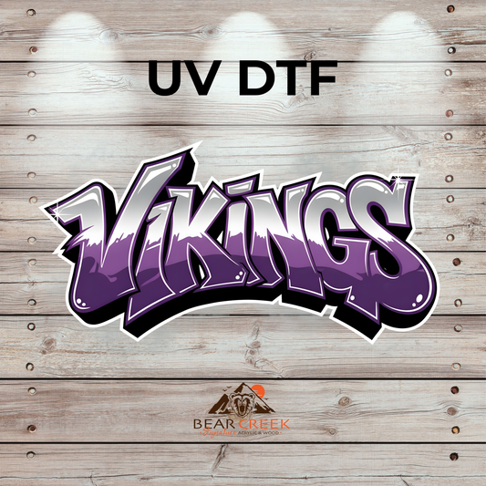 Vikings - 4.5-inch permanent sticker #BCS61