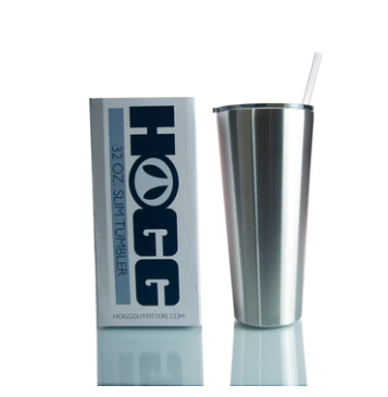 32 oz Slim Tumbler with Straw