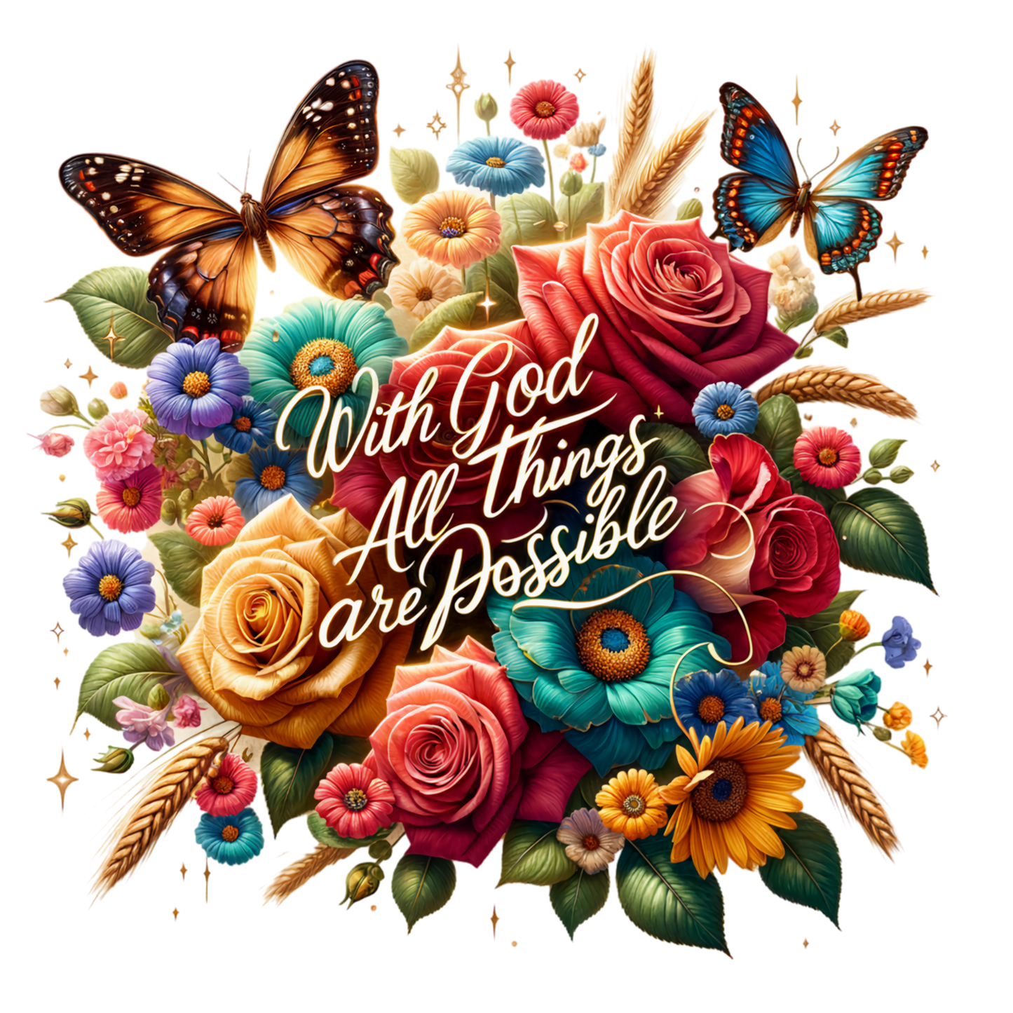 Religious Sayings 4.5" - BCS#121 (NEW) (8)