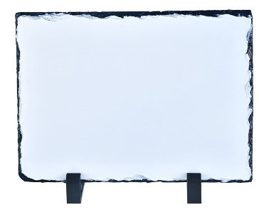 Rectangular Rock Sublimation Slate Blanks Photo Frame 6 x 8