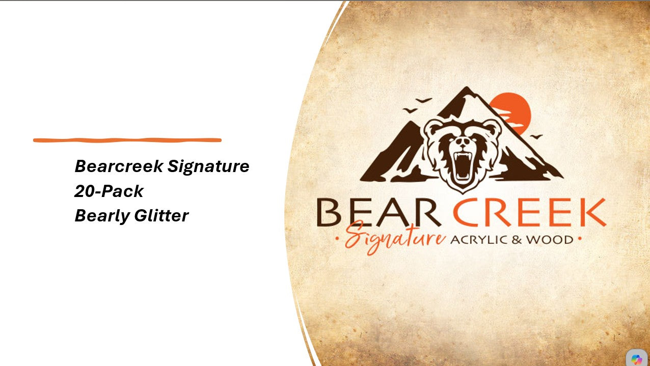 June 28th - Live Sales Event - 20 pack Bearly Glitter #38