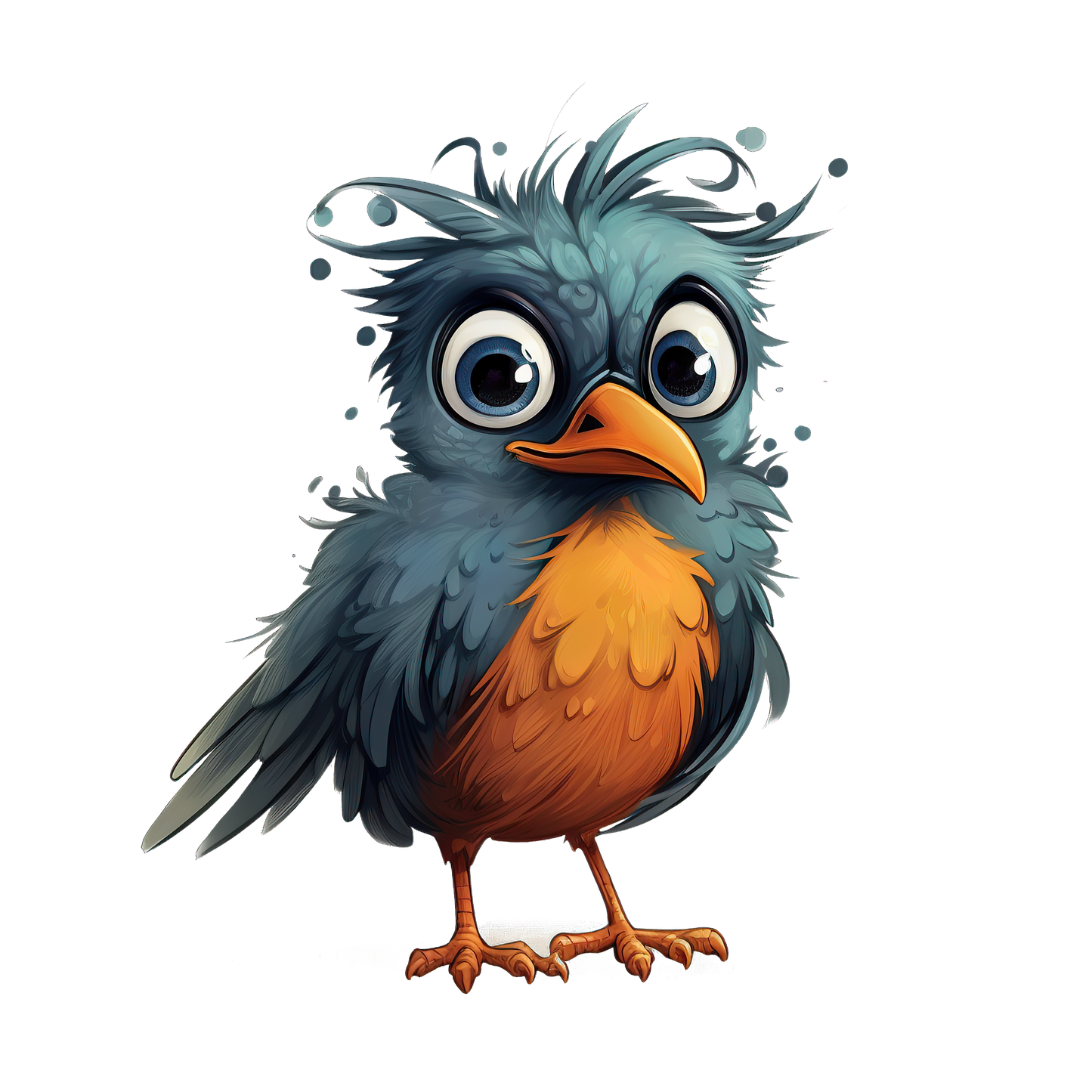 Funny Bird 4.5" - BCS#111 (NEW) (8)