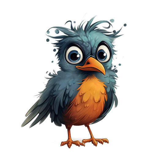Funny Bird 4.5" - BCS#111 (NEW) (8)