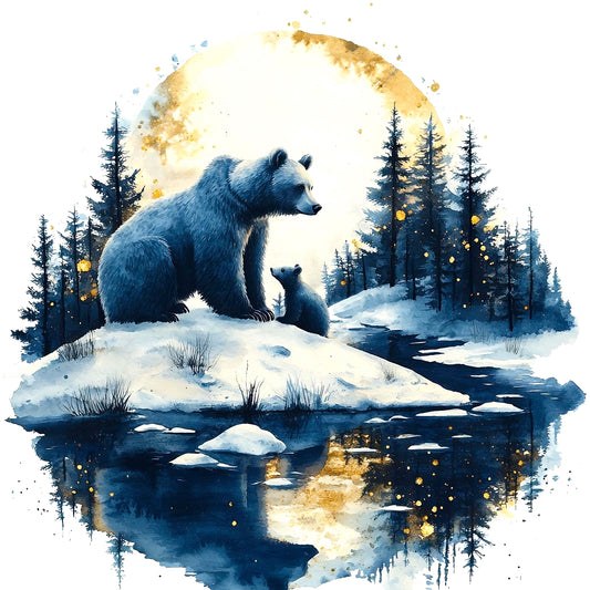 Bear and Cub 4.5" - BCS#152 (NEW) (8)