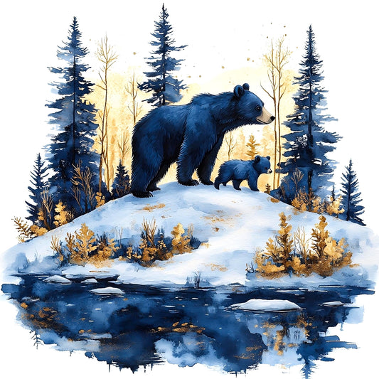 Bear and Cub 4.5" - BCS#150 (NEW) (8)