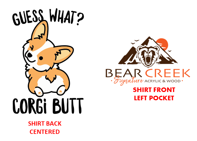 Bearcreek Signature "Guess What Corgi Butt"