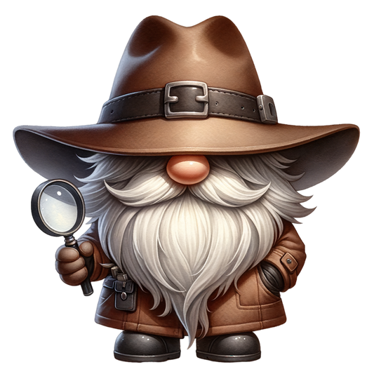 Detective Gnome - 4.5" - BCS#59 (NEW)