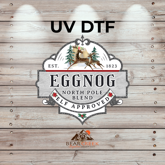 EGGNOG - 4.5-inch permanent sticker #275