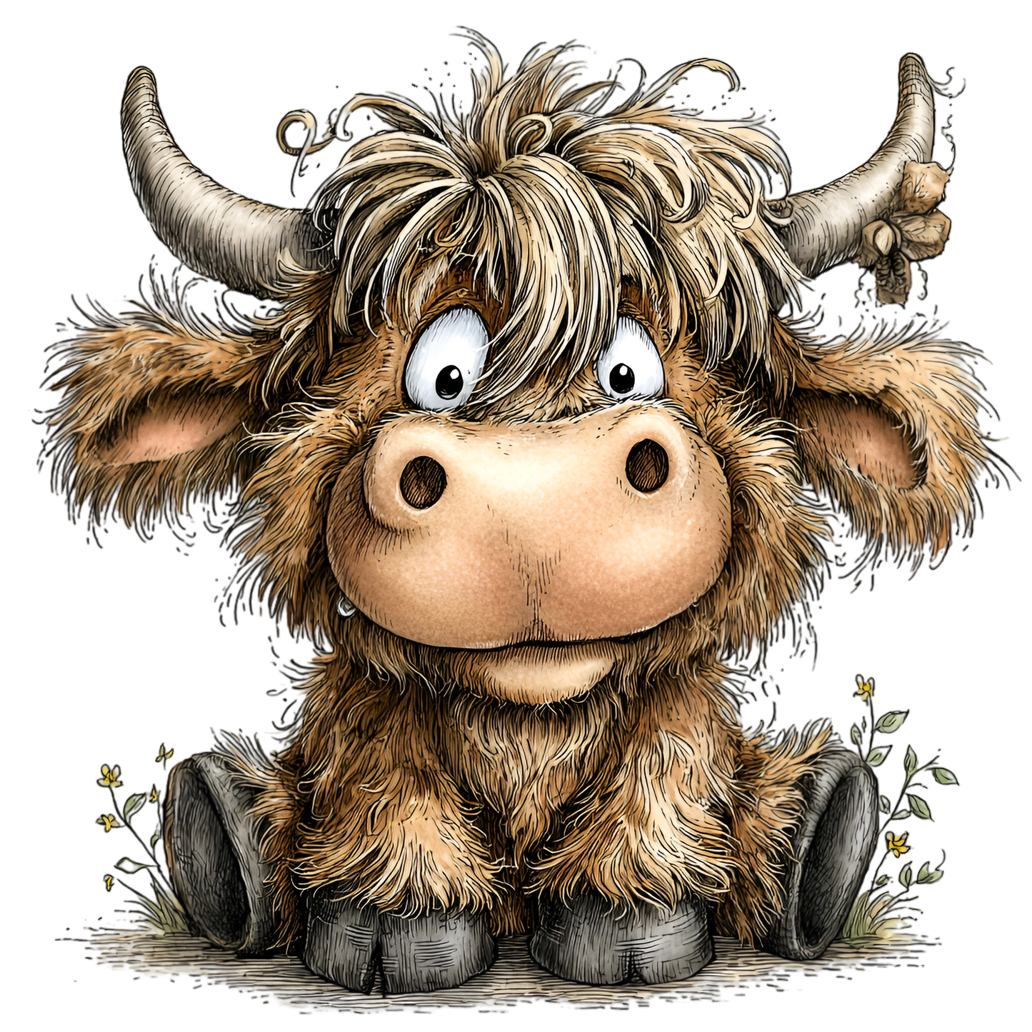 Funny Cow 4 - 4.5" - BCS#45 (NEW)