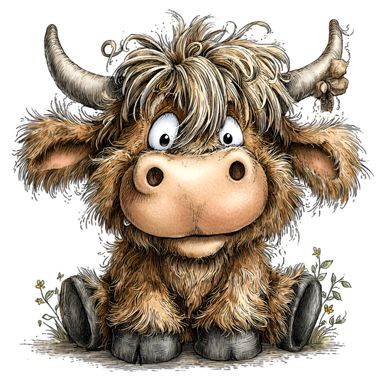 Funny Cow 4 - 4.5" - BCS#45 (NEW)