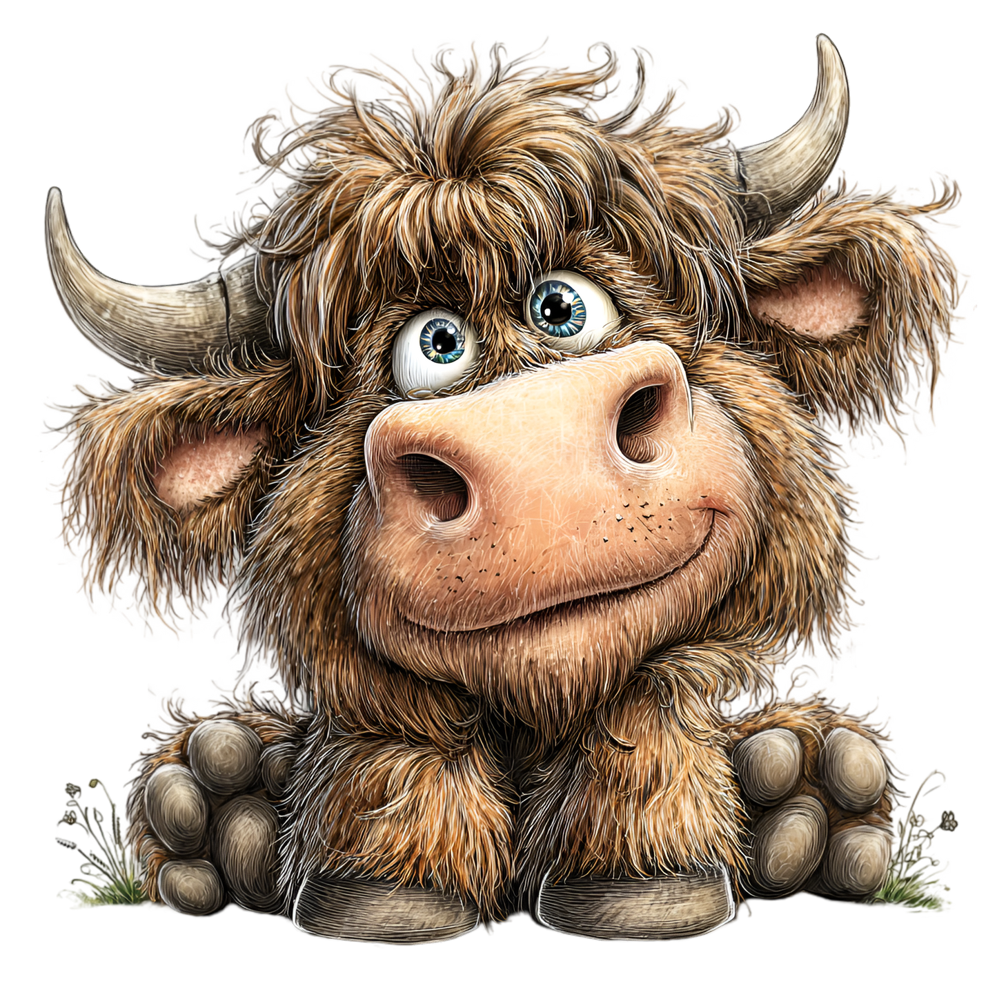 Funny Cow 6 - 4.5" - BCS#48 (NEW)