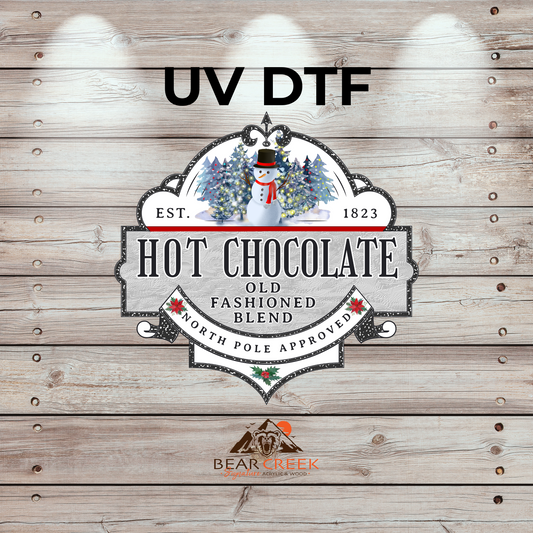 Hot Chocolate - 4.5-inch permanent sticker #279