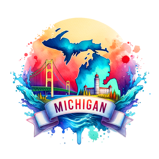 Michigan 4.5" - BCS#171 (NEW) (8)