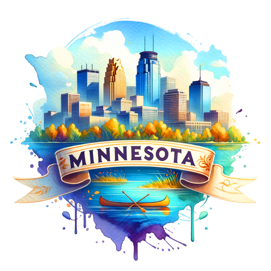 Minnesota 4.5" - BCS#172 (NEW) (8)