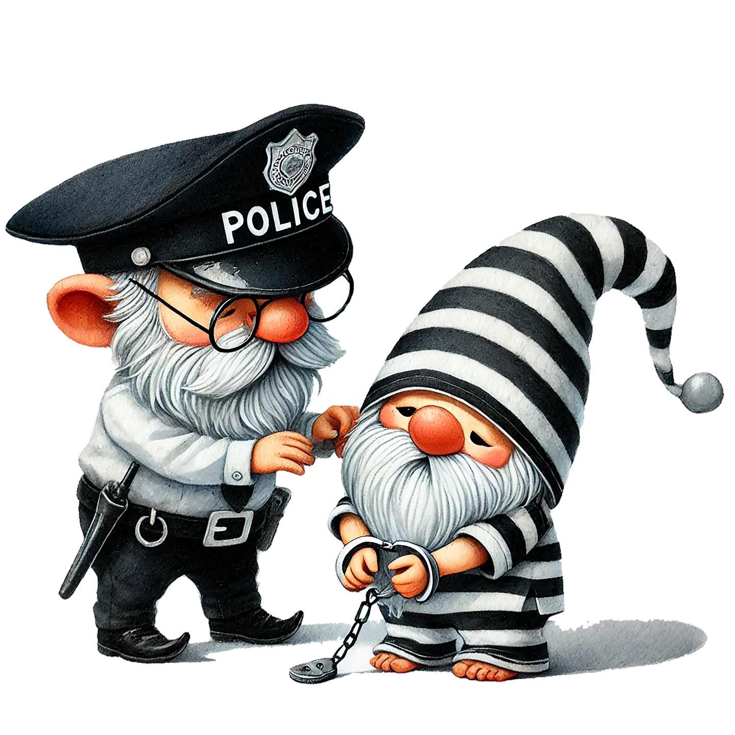 Police Gnome 1 - 4.5" - BCS#60 (NEW)