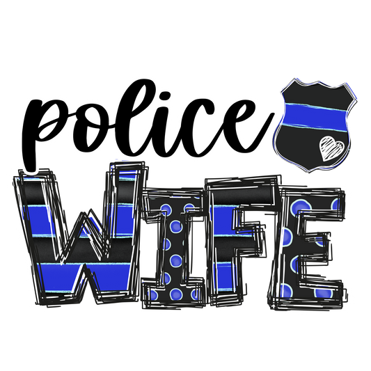 Police Wife 4.5" - BCS#99 (NEW)