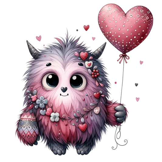 Valentine Monster 5 - 4.5" - BCS#57 (NEW)