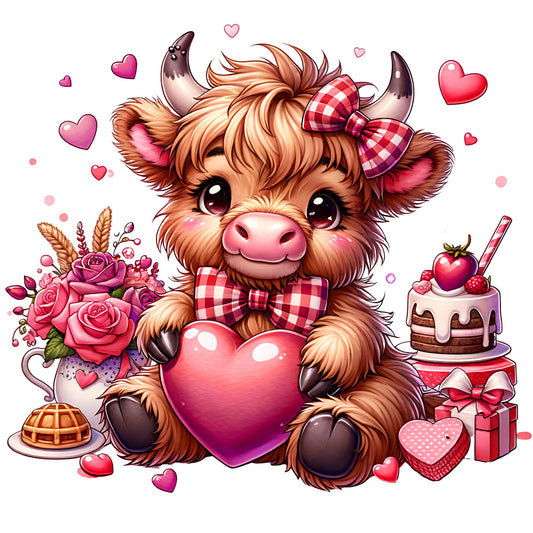 Valentine Tan/Pink Highland- 4.5" - BCS#73 (NEW)