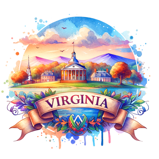 Virginia 4.5" - BCS#184 (NEW) (8)