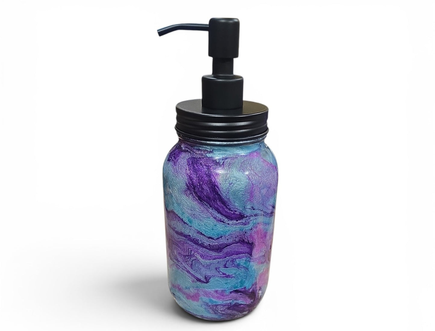 32 oz Glass Pump Bottle Dispenser