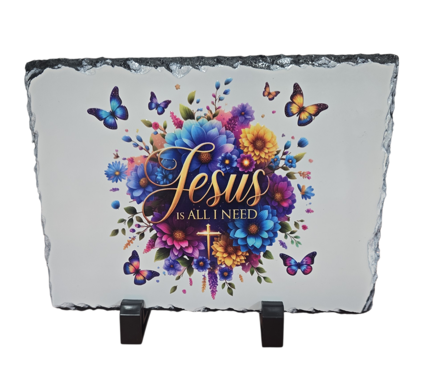 March 1st - 6 x 8 Rock Slate #39 Scarlet