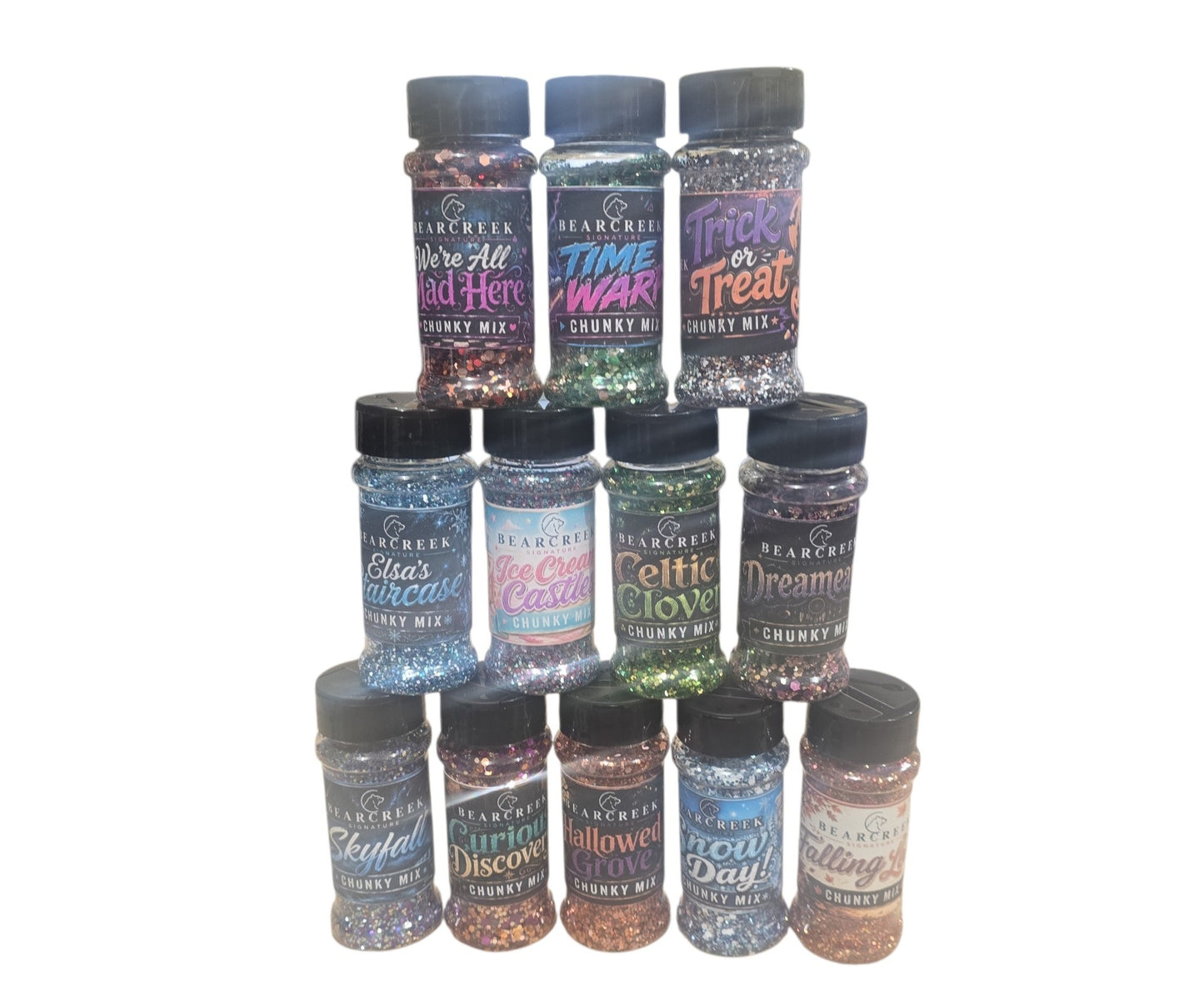 Bearcreek Signature Chunky Glitter Mix Set 2